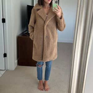 Uniqlo Teddy Coat XS